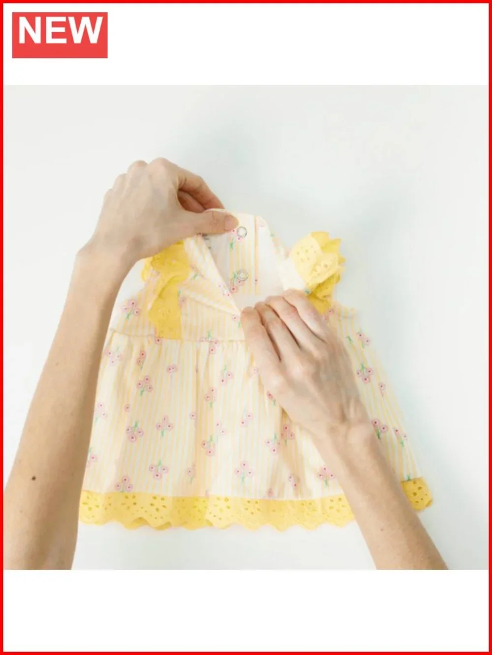 Toddler Baby Girls Cotton Eyelet Top & Shorts Play Set 2-Piece Outfit